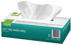 Čistiace papierové utierky 200ks biela Q-CONNECT