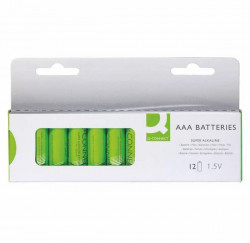 Batéria Q-CONNECT AAA mikrotužkové 12ks