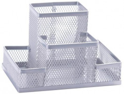 Drôtený stojan kombinovaný 103x100x153mm strieborný