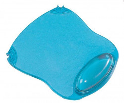 Podložka pod myš a zápästie gélová Q-CONNECT modrá