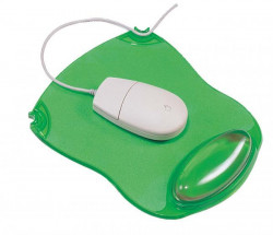 Podložka pod myš a zápästie gélová Q-CONNECT zelená