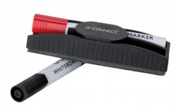 Sada doplnkov k tabuliam Q-CONNECT stierka červený a čierny popisovač