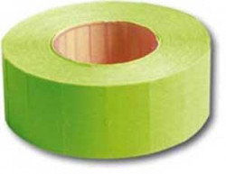 Etikety 22x12 pre2212 cenovka neónovozelená