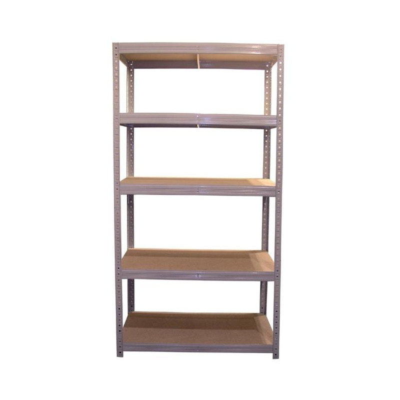 Policový regál, bezskrutkový, v.180 x š.90 x h.45 cm