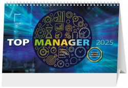Stolový kalendár stĺpcový TOP Manager 29,7 x 18 cm 2025