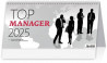 Stolový kalendár stĺpcový - TOP manager 2025