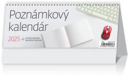 Stolový kalendár stĺpcový - Poznámkový 2025