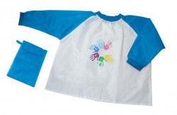 Detská maliarska zástera DONAU, modré rukávy