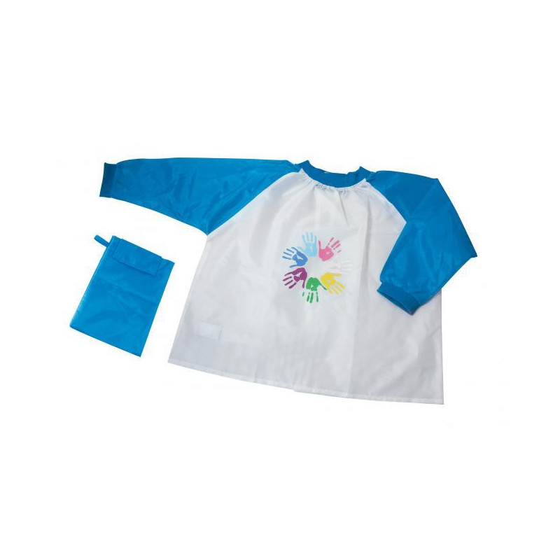 Detská maliarska zástera DONAU, modré rukávy