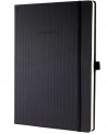 Zápisník CONCEPTUM A4+, linajkový čierny