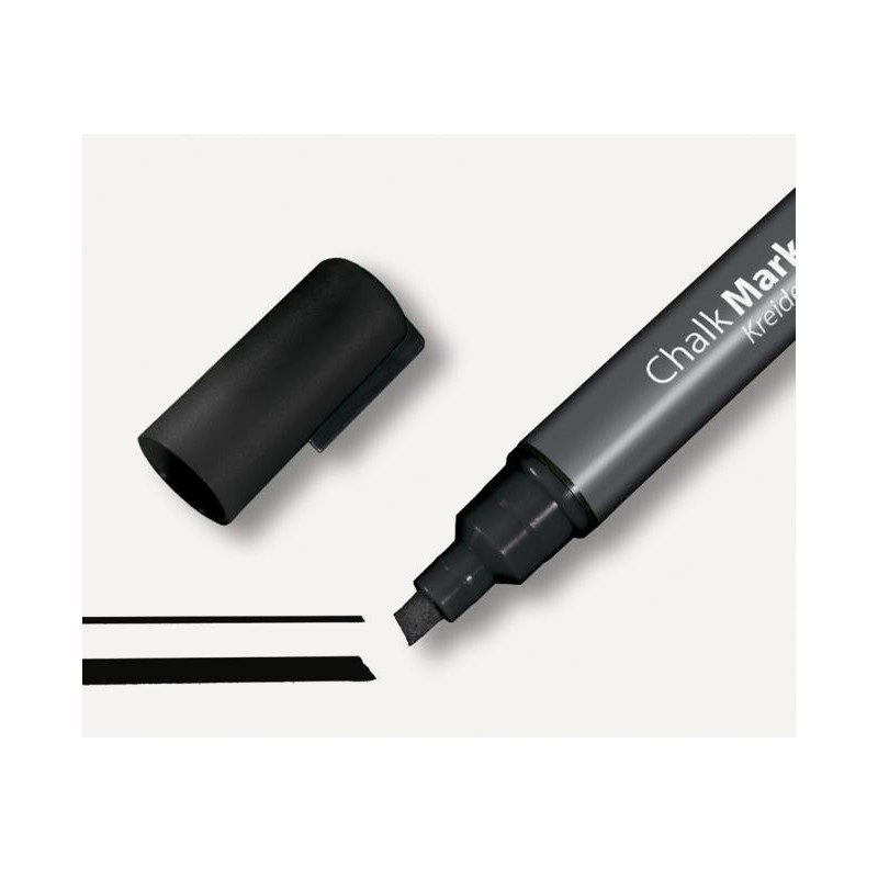 Kriedový popisovač 1-5mm čierny