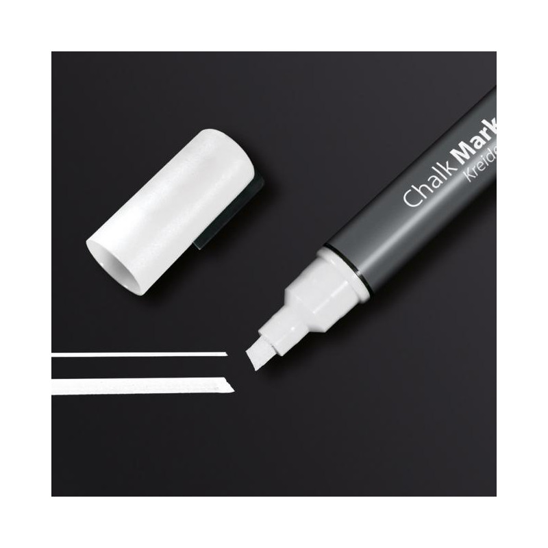 Kriedový popisovač 1-5mm biely