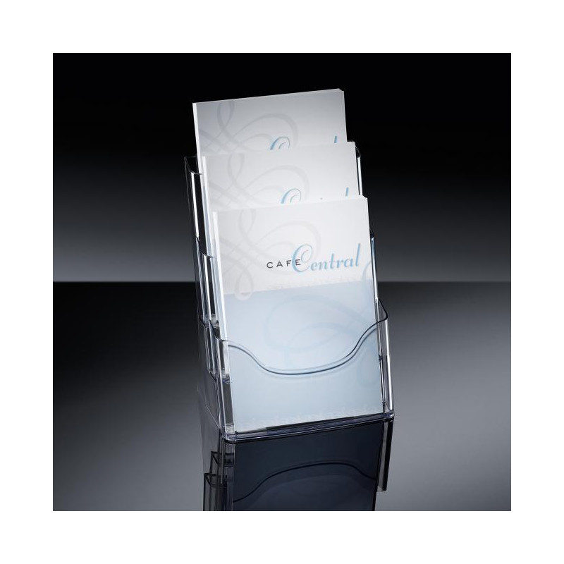 Stojan SIGEL A4 s tromi odkladačmi