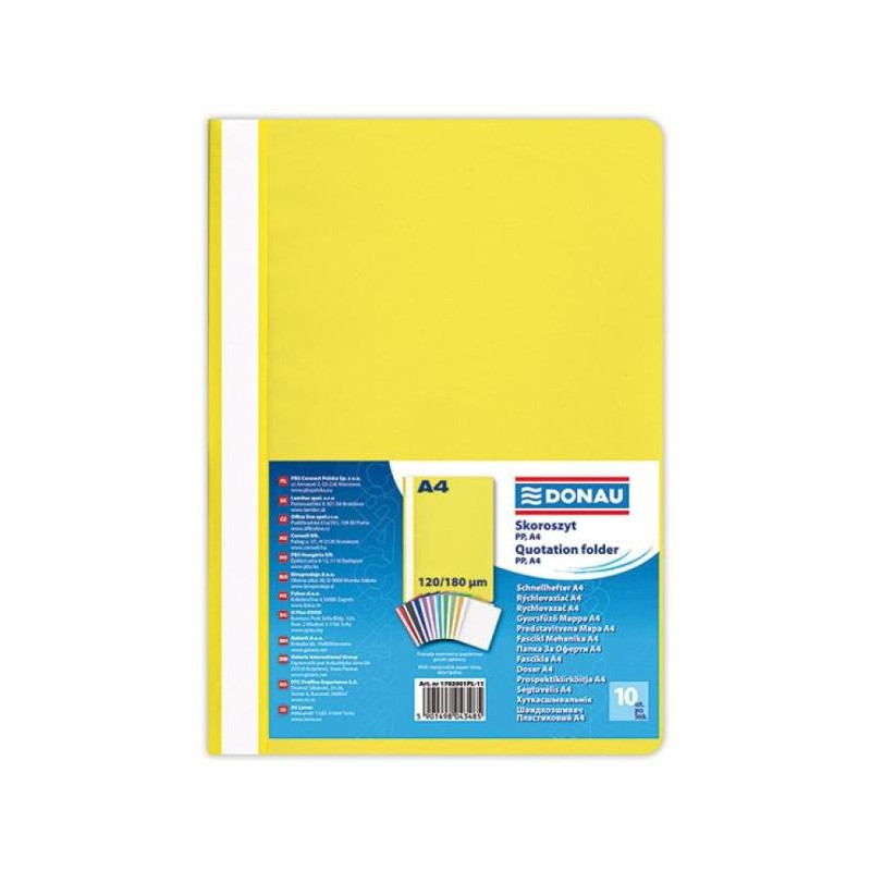 Rýchloviazač DONAU žltý