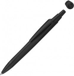 Guľôčkové pero Schneider Reco čierne s čiernou náplňou