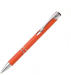 Guľôčkové pero plastové OIRA oranžové