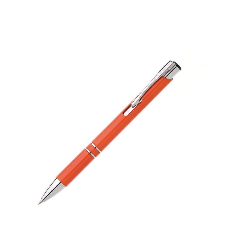 Guľôčkové pero plastové OIRA oranžové