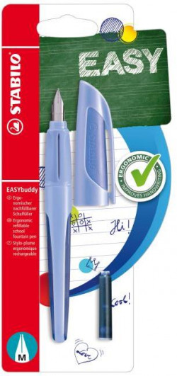 Plniace pero Stabilo Easybuddy Pastel M obláčková modrá Blister