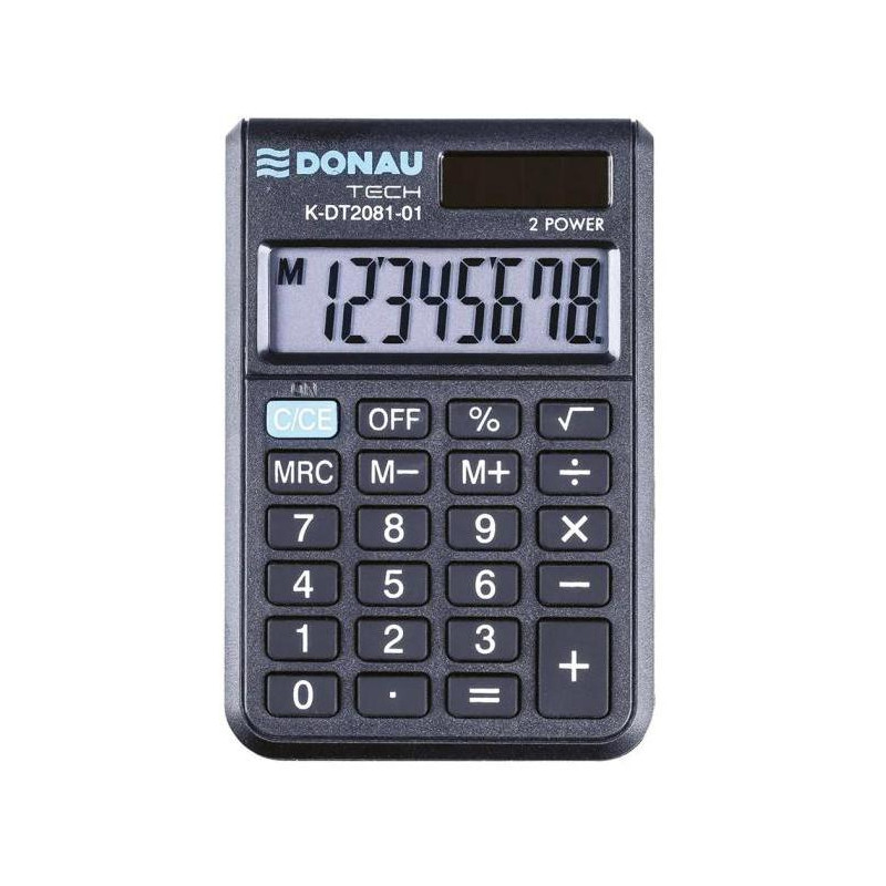 Kalkulačka Donau Tech K-DT2081 čierna