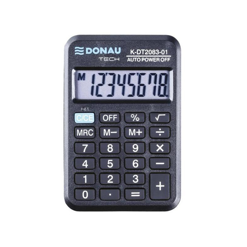 Kalkulačka Donau Tech K-DT2083 čierna
