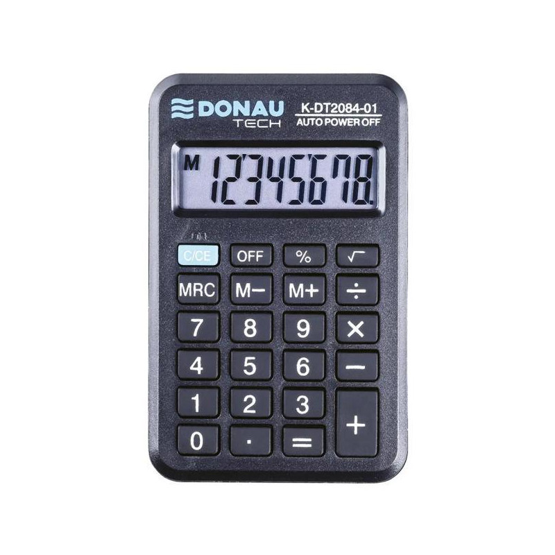 Kalkulačka Donau Tech K-DT2084 čierna