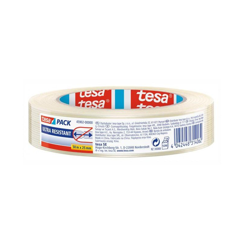 Baliaca filamentová páska Tesa 25 mm x 50m