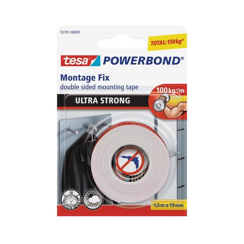 Montážna páska TESA Powerbond ultra strong 19mm x 1,5m
