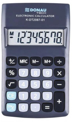Kalkulačka Donau Tech K-DT2087 čierna