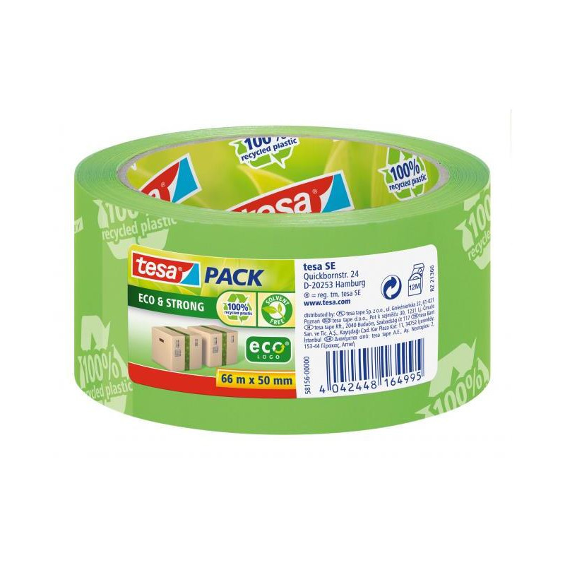Baliaca páska TESA Eco Strong 50 mm x 66 m zelená