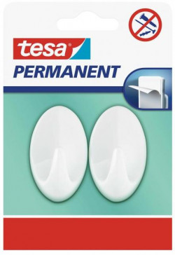 Háčiky Tesa plastové 2ks