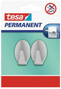 Háčiky Tesa nerezové 2ks