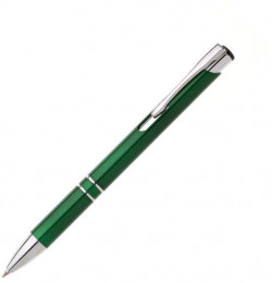 Guľôčkové pero plastové OIRA zelené