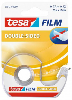 Obojstranná páska TESA 12 mm x 7,5 m s dispenzorom