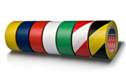 Vyznačovacia páska lepiaca TESA 50 mm x 33 m červená