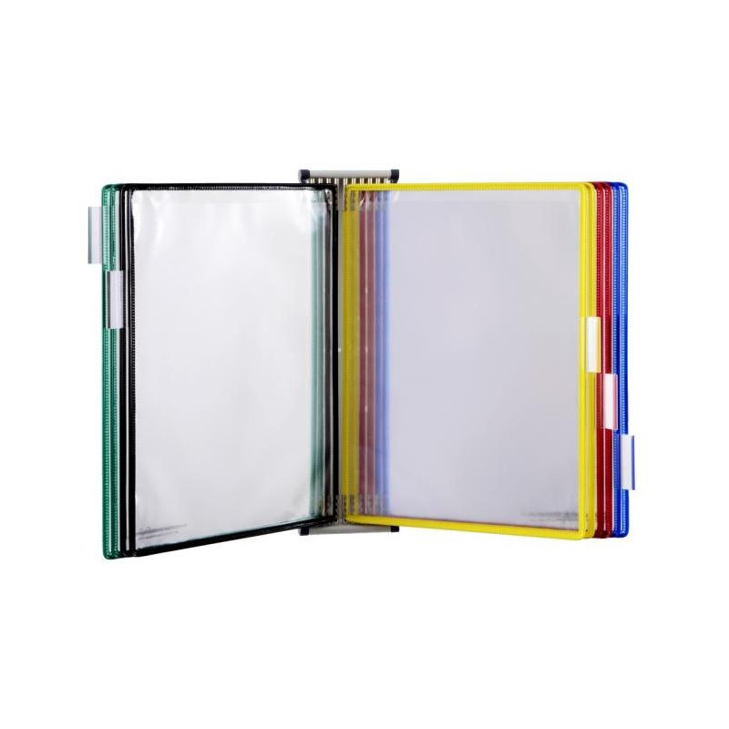 Nástenný kovový držiak TARIFOLD A4 pre 10 vreciek