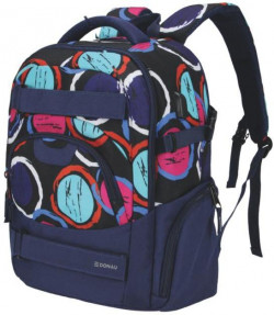 Školský batoh DONAU farebné kruhy