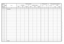 Peňažný denník podnikateľa, A4, 30 listov