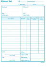 Dodací list s DPH, samoprepis, A5
