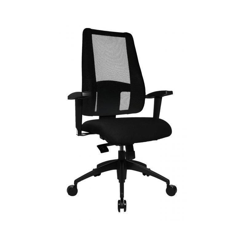 Kancelárska stolička LADY SITNESS DELUXE čierna