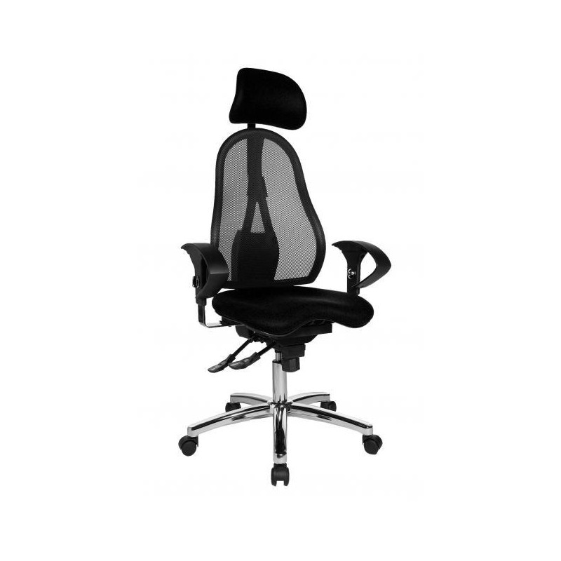 Kancelárska stolička SITNESS 45 čierna