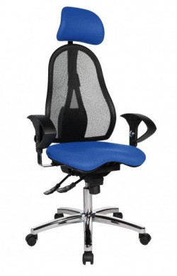 Kancelárska stolička SITNESS 45 modrá