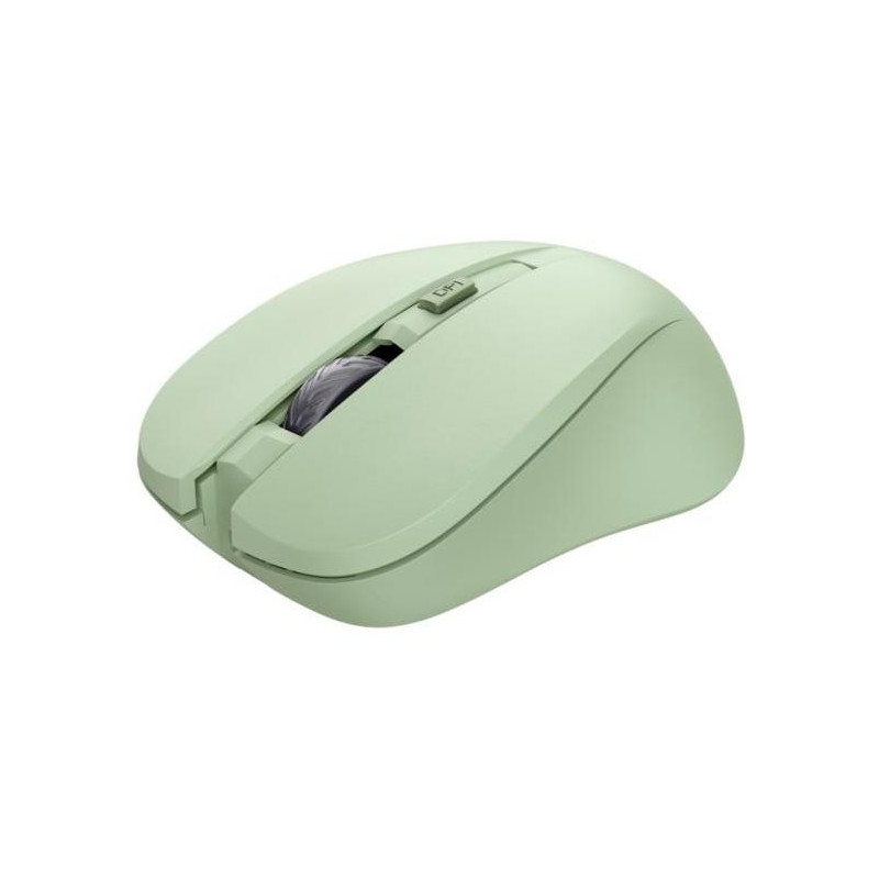 Bezdrôtová optická myš Trust Mydo tichá zelená