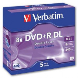 Verbatim DVD+R 8x DL 8,5GB