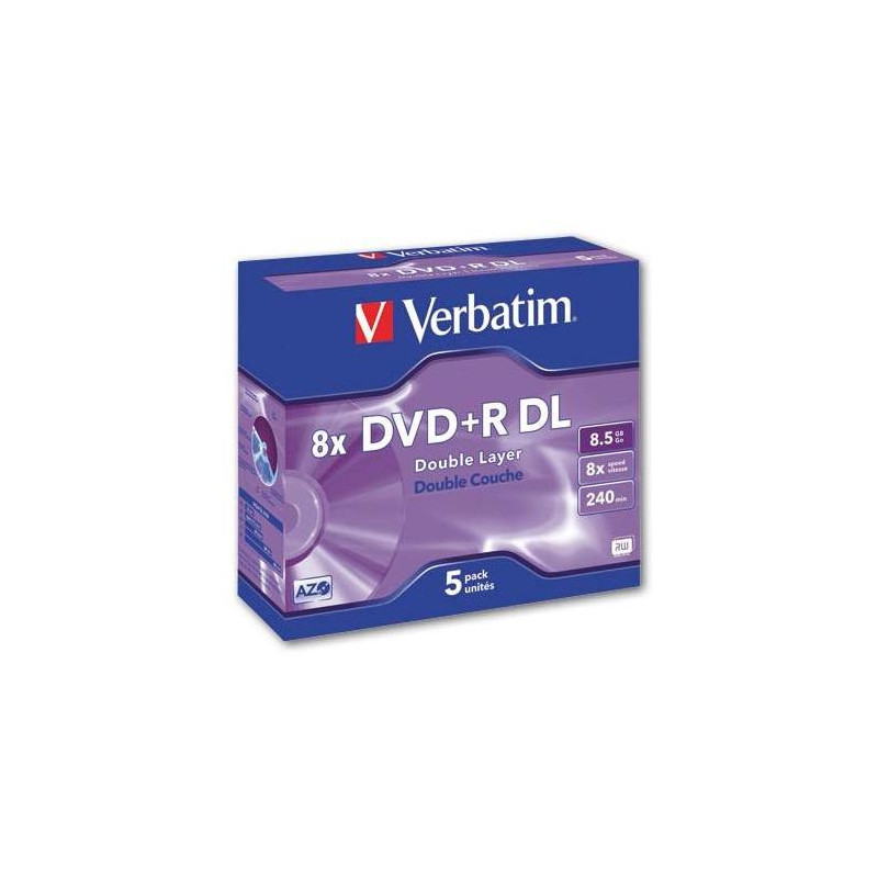 Verbatim DVD+R 8x DL 8,5GB