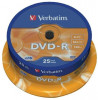 Verbatim DVD-R 16x cake25