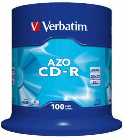 Verbatim CD-R 700 MB cake 100 ks