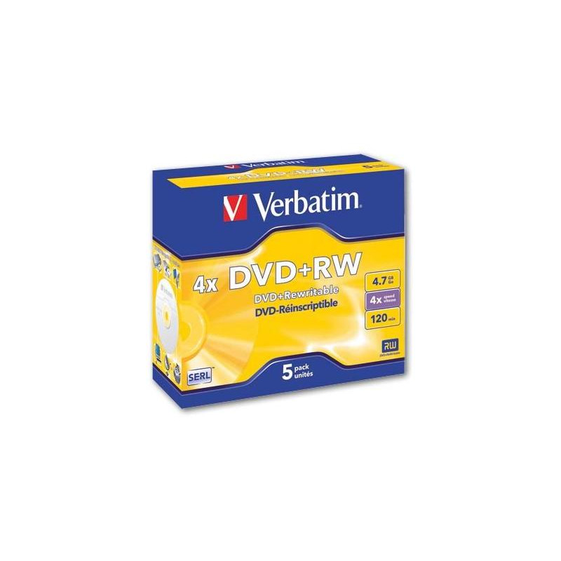 Verbatim DVD+RW 4x klasický obal
