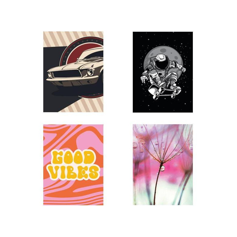 Zošit 564 A5 linajkový, 70g mix motívov