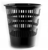 Kôš plastový rebrovaný 12l čierny