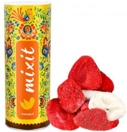 Veľké chrumkavé ovocie - banán a jahoda 160g